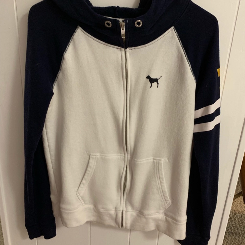 Love Pink full zip Michigan shirt